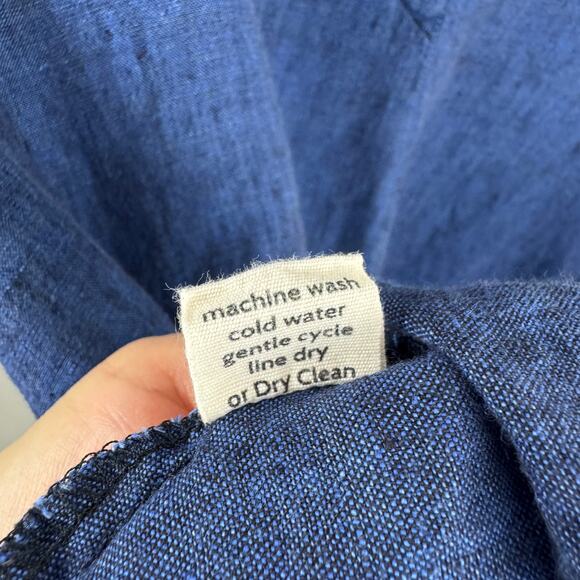 South Street Linen Popover Tunic Oversized - Picture 5 of 6